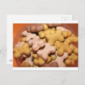 Carte Postale Biscuits de chien (Devant / Derrière)