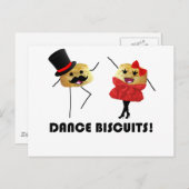 Carte Postale Biscuits de danse ! ! ! (Devant / Derrière)
