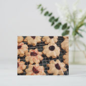 Carte Postale Biscuits de route Recette de biscuits Recette Cart (Debout devant)