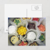 Carte Postale Biscuits délicieux (Devant / Derrière)