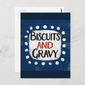Carte postale Biscuits Et Sauce (Devant / Derrière)