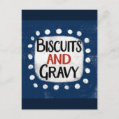 Carte postale Biscuits Et Sauce (Devant)