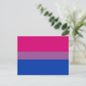 Carte Postale Bisexual pride (Debout devant)