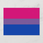Carte Postale Bisexual pride (Devant)