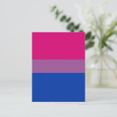 Carte Postale Bisexual pride (Debout devant)