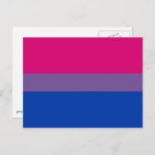 Carte Postale Bisexual pride (Devant / Derrière)