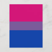 Carte Postale Bisexual pride (Devant)