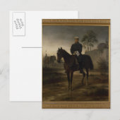 Carte Postale Bismarck avant Paris, 1873 (Devant / Derrière)