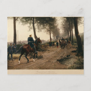 Carte Postale Bismarck et Napoléon