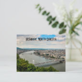 Carte postale Bismark North Dakota (Debout devant)