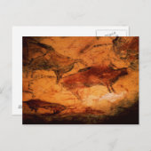Carte Postale Bison des cavernes chez Altimira, c.15000 AVANT (Devant / Derrière)