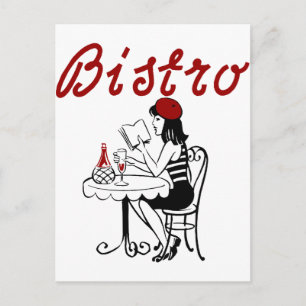 Carte Postale Bistro