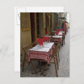 Carte Postale Bistro à Paris (Devant / Derrière)