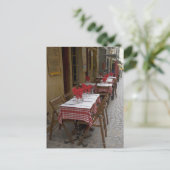 Carte Postale Bistro à Paris (Debout devant)