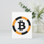 Carte Postale Bitcoin 13 (Debout devant)