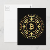 Carte Postale Bitcoin 2 (Devant / Derrière)