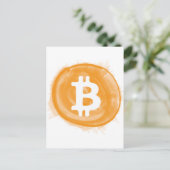 Carte Postale Bitcoin 6 (Debout devant)