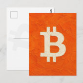 Carte Postale Bitcoin Standard (Huile, Style: 4) (Devant / Derrière)