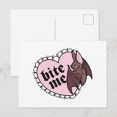 Carte Postale Bite-moi (Devant / Derrière)