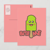 Carte Postale Bite-moi (Devant / Derrière)