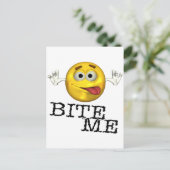 Carte Postale Bite-Moi ! (Debout devant)