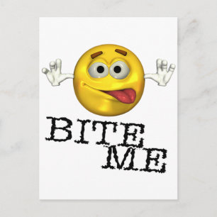 Carte Postale Bite-Moi !