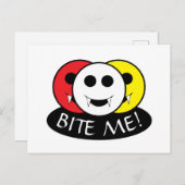 Carte Postale Bite-Moi ! Vampire (Devant / Derrière)