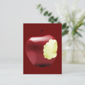 Carte Postale Bitten Apple (Debout devant)