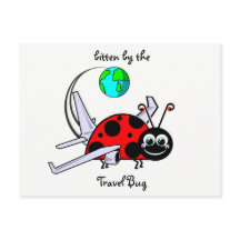 Bitten Par Le Bug De Voyage - Ladybug Avion