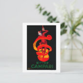 Carte Postale Bitter Campari Poster Vintage Europe (Debout devant)