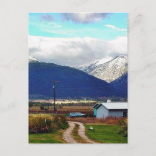 Carte Postale Bitterroot Mountains Ferme Parents