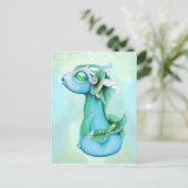 Carte Postale Bitty Water Dragon (Debout devant)