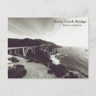 Carte Postale Bixby Bridge, Big Sur, Californie États-Unis