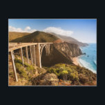 Carte Postale Bixby Bridge, Big Sur, Californie, États-Unis<br><div class="desc">Pont de Bixby sur l'autoroute 1 près du rocher Big Sur</div>