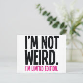 Carte Postale bizarre (Debout devant)