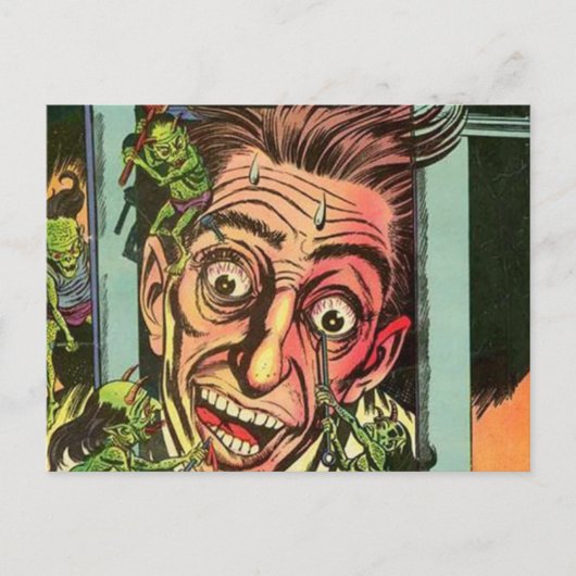 Carte Postale Bizarre Chills Comic book (Devant)