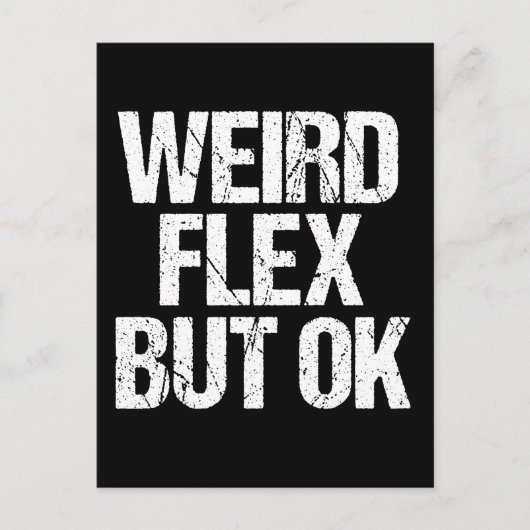 Carte Postale Bizarre, mais OK (Devant)