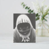 Carte postale Bizarre Monster Halloween (Debout devant)