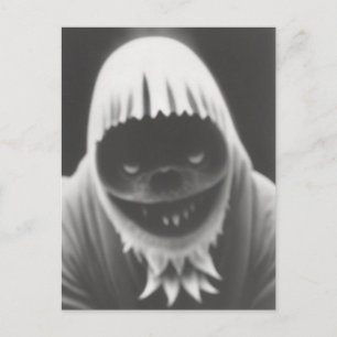 Carte postale Bizarre Monster Halloween