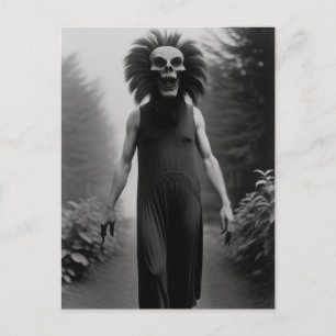 Carte postale Bizarre Monster Halloween