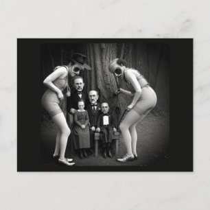 Carte Postale Bizarre People in the Woods Postcard