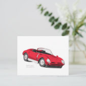 Carte Postale Bizzarrini 5300 Spyder S.I. (Debout devant)