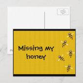 Carte Postale Bizzy Bees (Devant / Derrière)