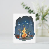 Carte postale Bjornstad A&C Bonfire (Debout devant)