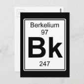 Carte Postale Bk - Berkelium (Devant / Derrière)