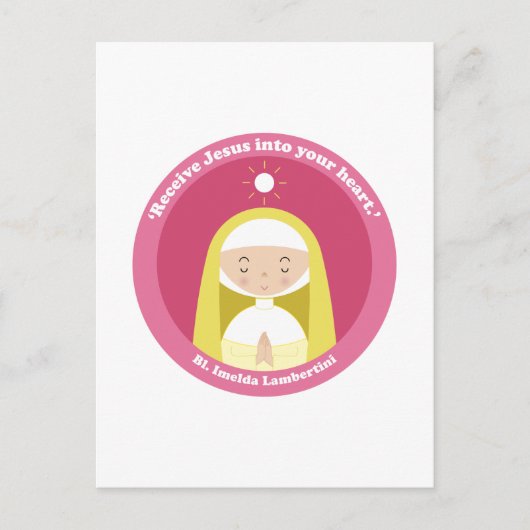 Carte Postale Bl. Imelda Lambertini (Devant)