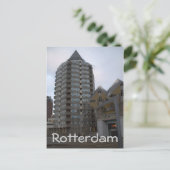 Carte Postale Blaaktoren, Rotterdam (Debout devant)