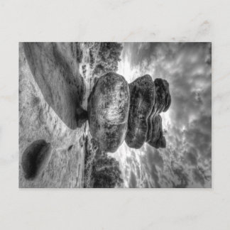 Carte Postale Black and White Idol Rock Photo Brim