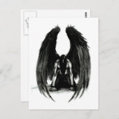 Carte postale Black Angel (Devant / Derrière)