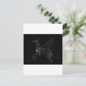 Carte Postale Black Angel Greyhound (Debout devant)